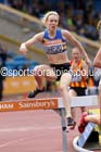 Rachael Bamford (Leeds City) 3000 metres steeplechase, 2014 Sainsbury's British Championships. Photo: David T. Hewitson/Sports for All Pics